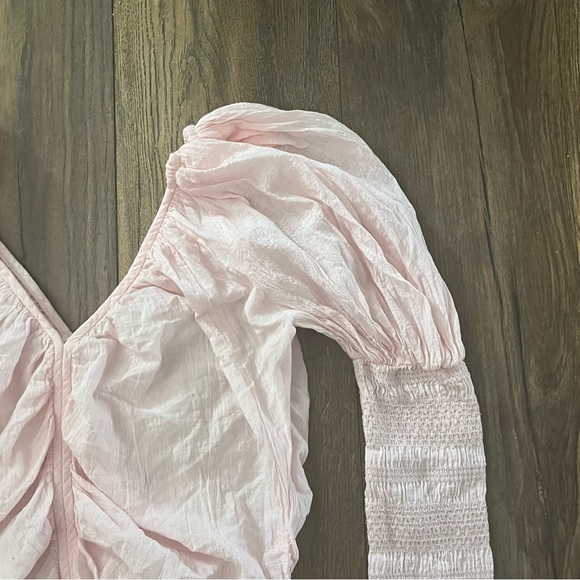 LPA || “tina top” || pink puff long sleeve || revolve - Picture 9 of 12